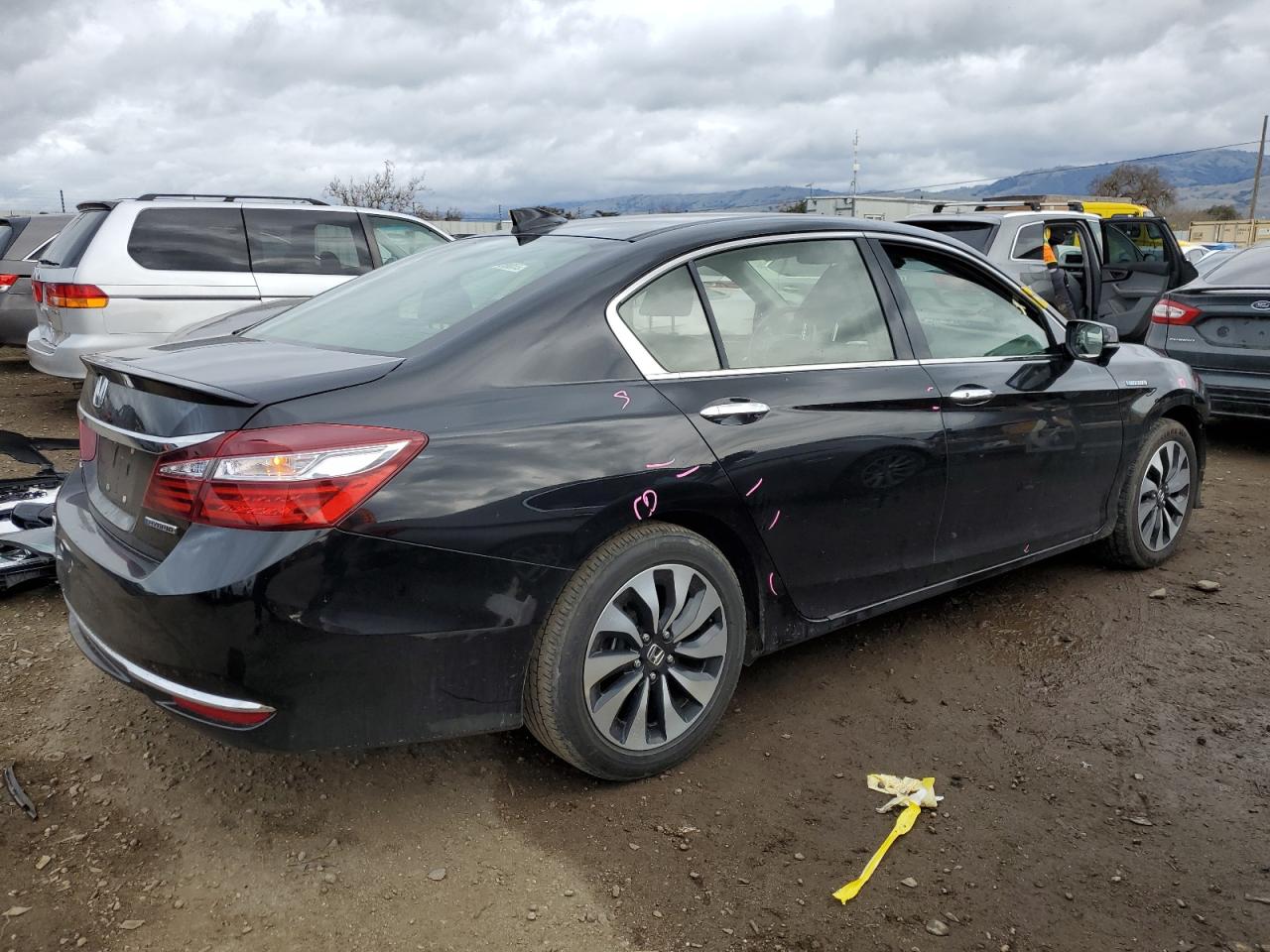 2017 Honda Accord VIN JHMCR6F52HC025287 Copart auction photo, front end damage thumbnail 3