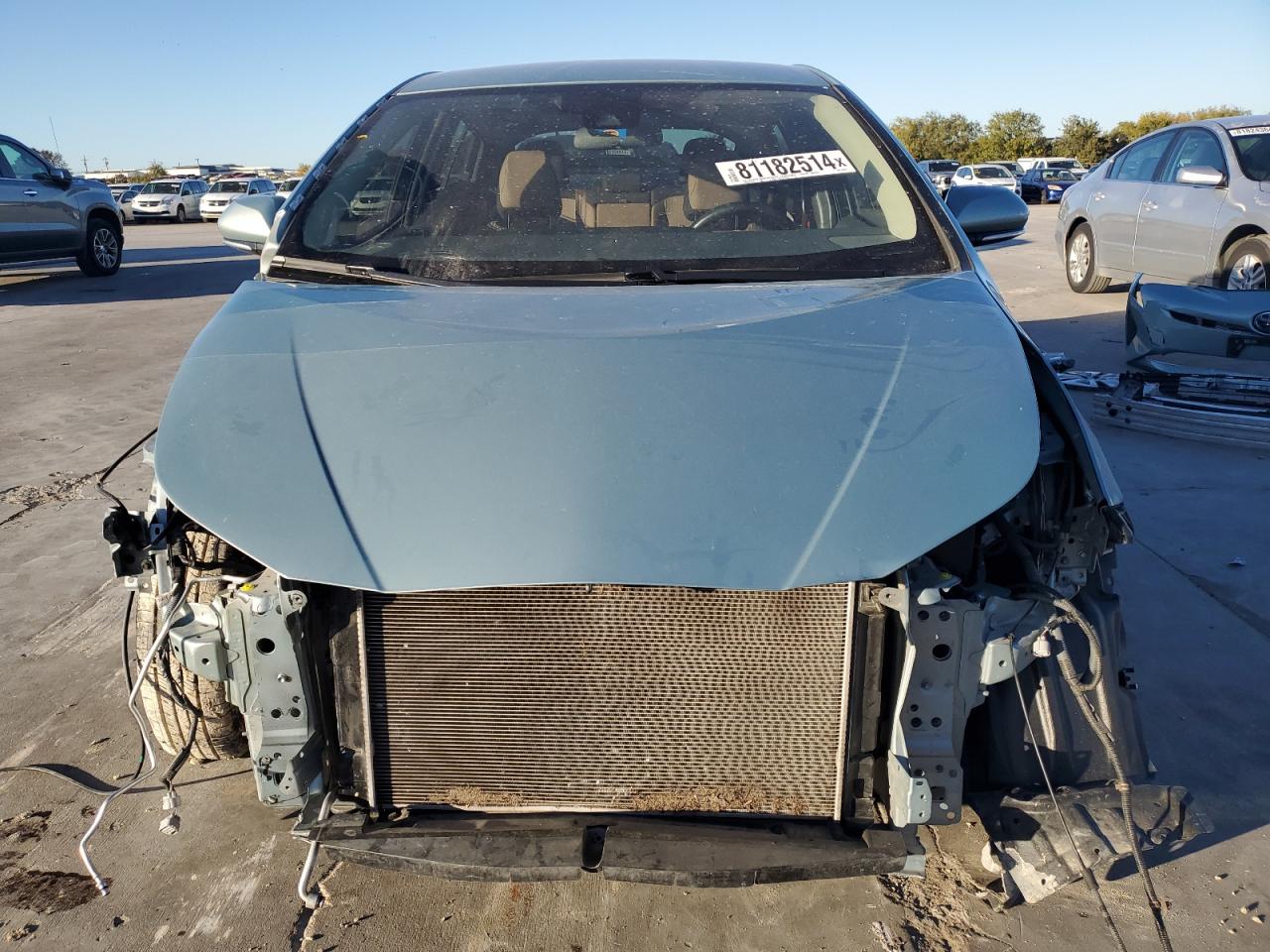 2017 Toyota Prius VIN JTDKARFU3H3531515 Copart auction photo, front end damage thumbnail 5