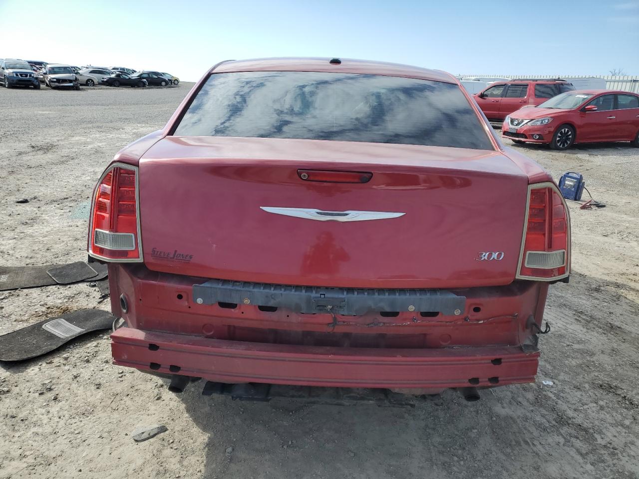 2011 Chrysler 300 VIN 2C3CA5CG2BH546768 Copart auction photo, front end / rear end damage thumbnail 6