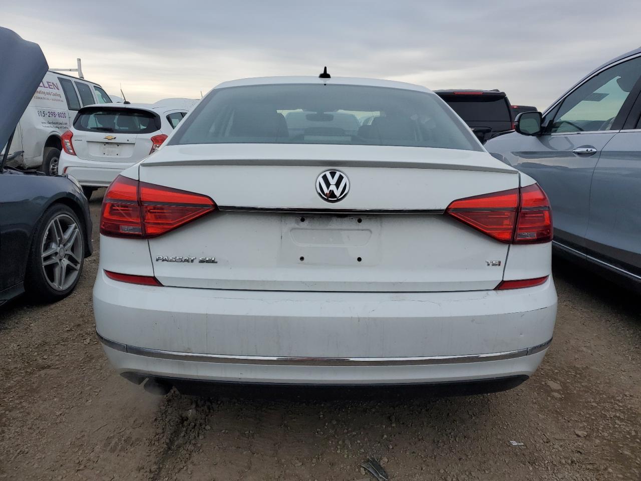 2016 Volkswagen Passat VIN 1VWCT7A32GC054573 Copart auction photo, side / front end damage thumbnail 6