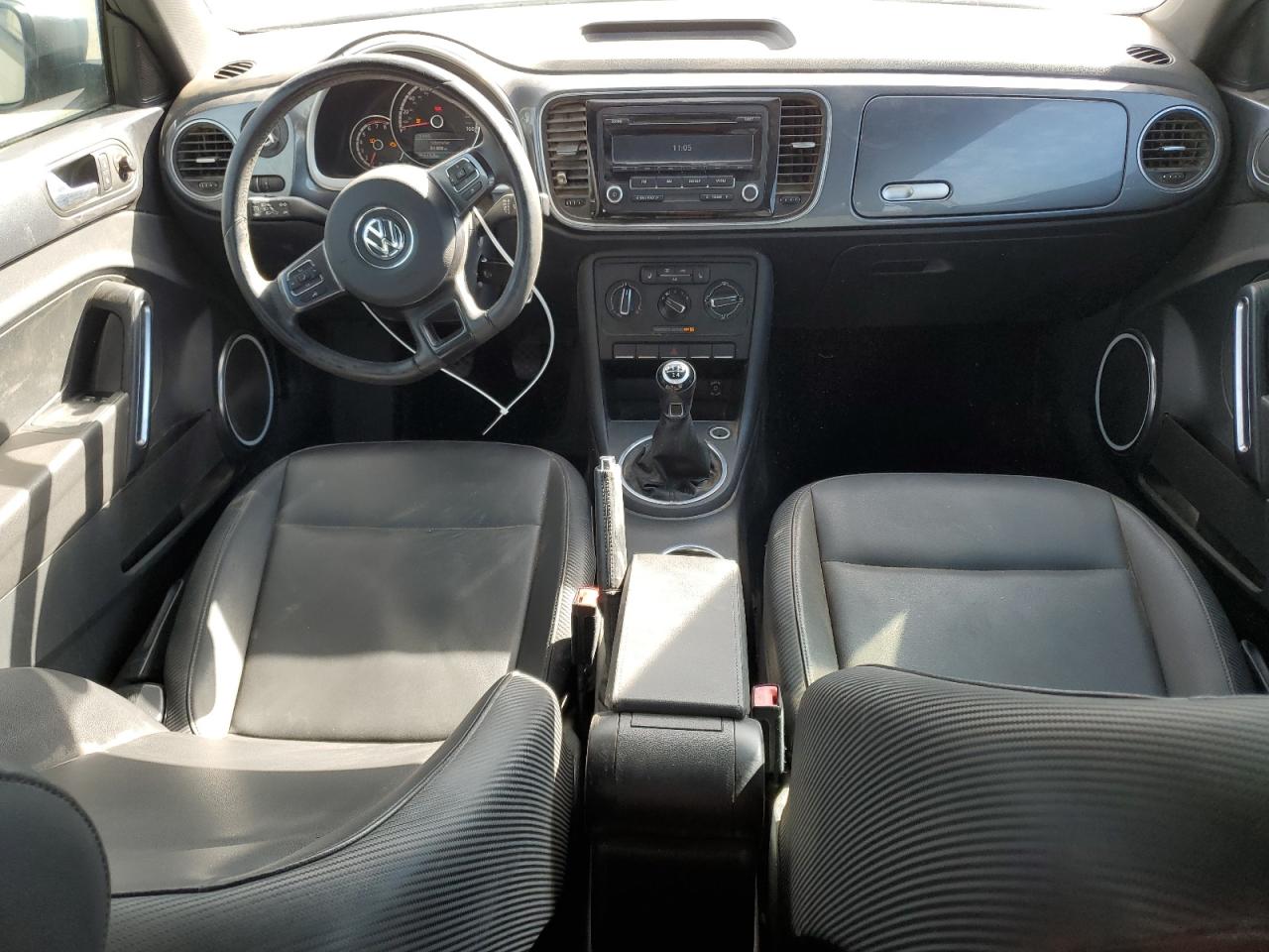 2014 Volkswagen Beetle VIN 3VWH17AT4EM635371 Copart auction photo, front end damage thumbnail 8