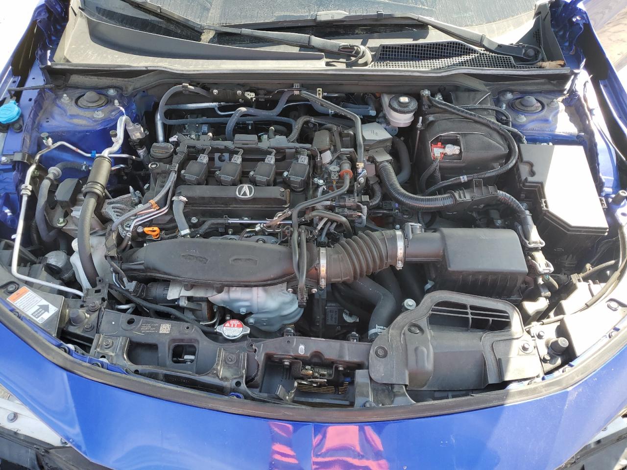 2023 Acura Integra VIN 19UDE4H33PA002632 Copart auction photo, front end / side damage thumbnail 13