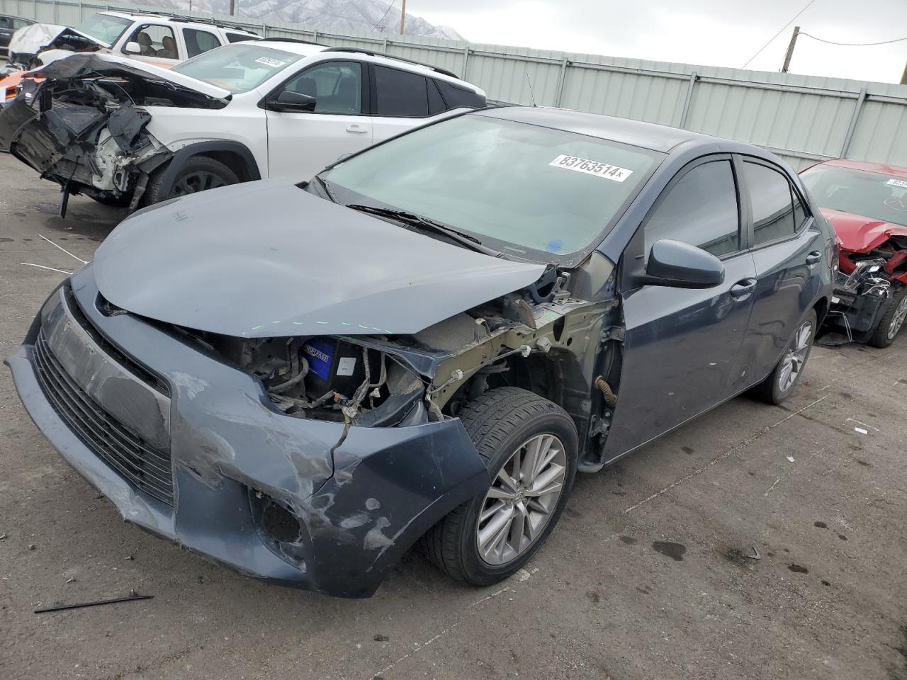2015 Toyota Corolla VIN 5YFBURHE3FP358435