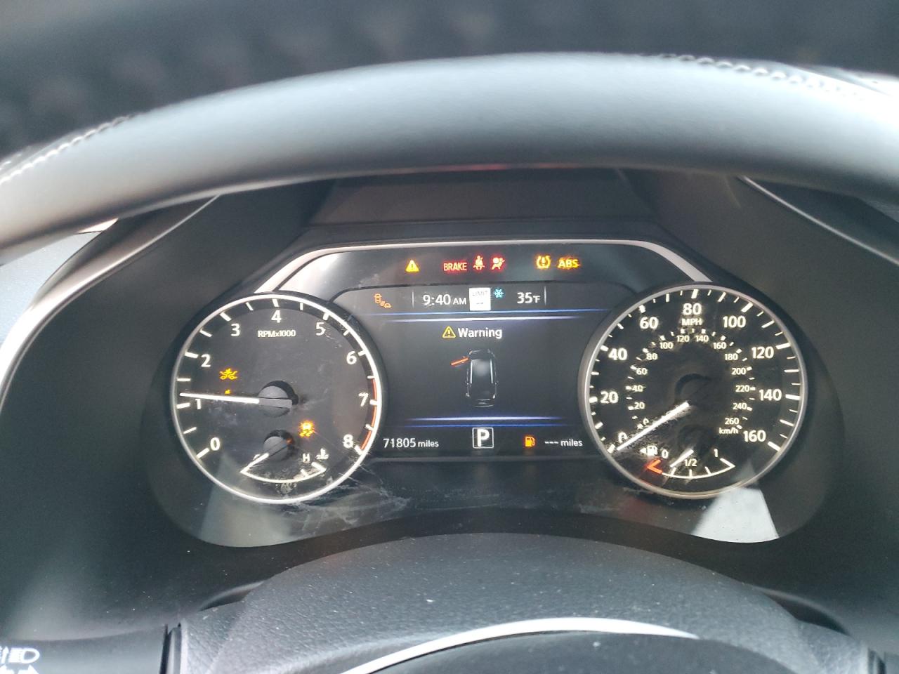 2019 Nissan Murano VIN 5N1AZ2MS9KN138509 Copart auction photo, front end / rear end damage thumbnail 9