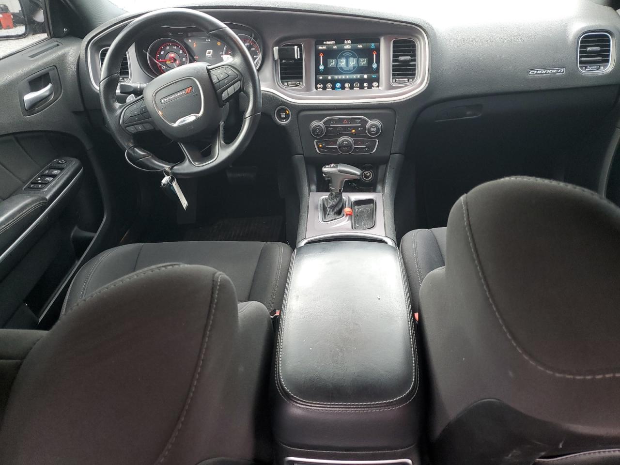 2019 Dodge Charger VIN 2C3CDXHG7KH608175 Copart auction photo, front end / rear end damage thumbnail 8