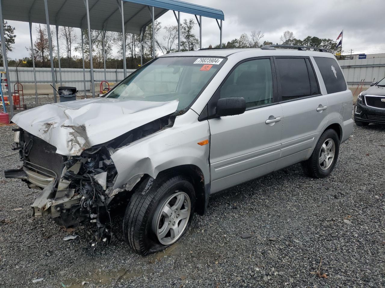 2007 Honda Pilot VIN 5FNYF28777B021535