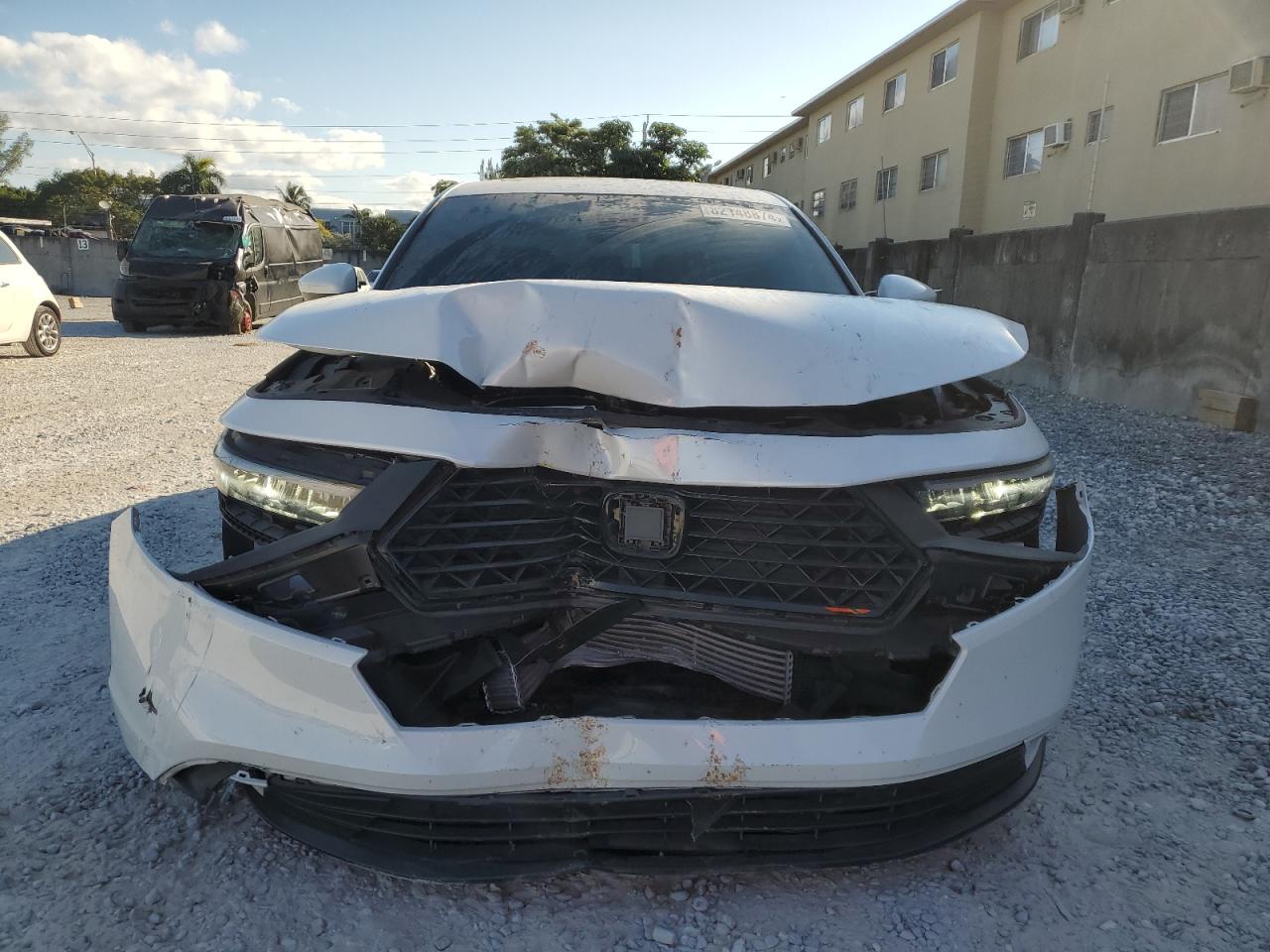 2023 Honda Accord VIN 1HGCY1F38PA009404 Copart auction photo, front end damage thumbnail 5
