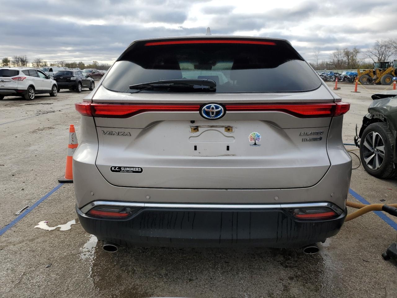 2021 Toyota Venza VIN JTEAAAAH7MJ045296 Copart auction photo, front end damage thumbnail 6