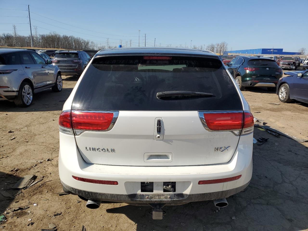 2013 Lincoln MKX VIN 2LMDJ6JK0DBL46944 Copart auction photo, front end damage thumbnail 6