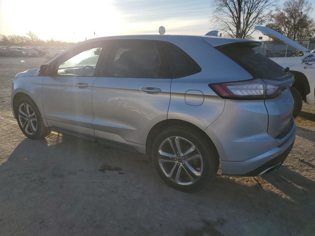 2018 Ford Edge VIN 2FMPK4AP7JBB53949 Copart auction photo, front end damage thumbnail 2