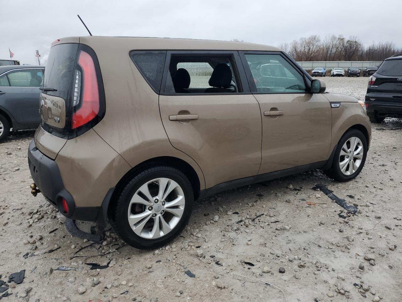 2015 KIA Soul VIN KNDJP3A55F7130352 Copart auction photo, mechanical damage thumbnail 3