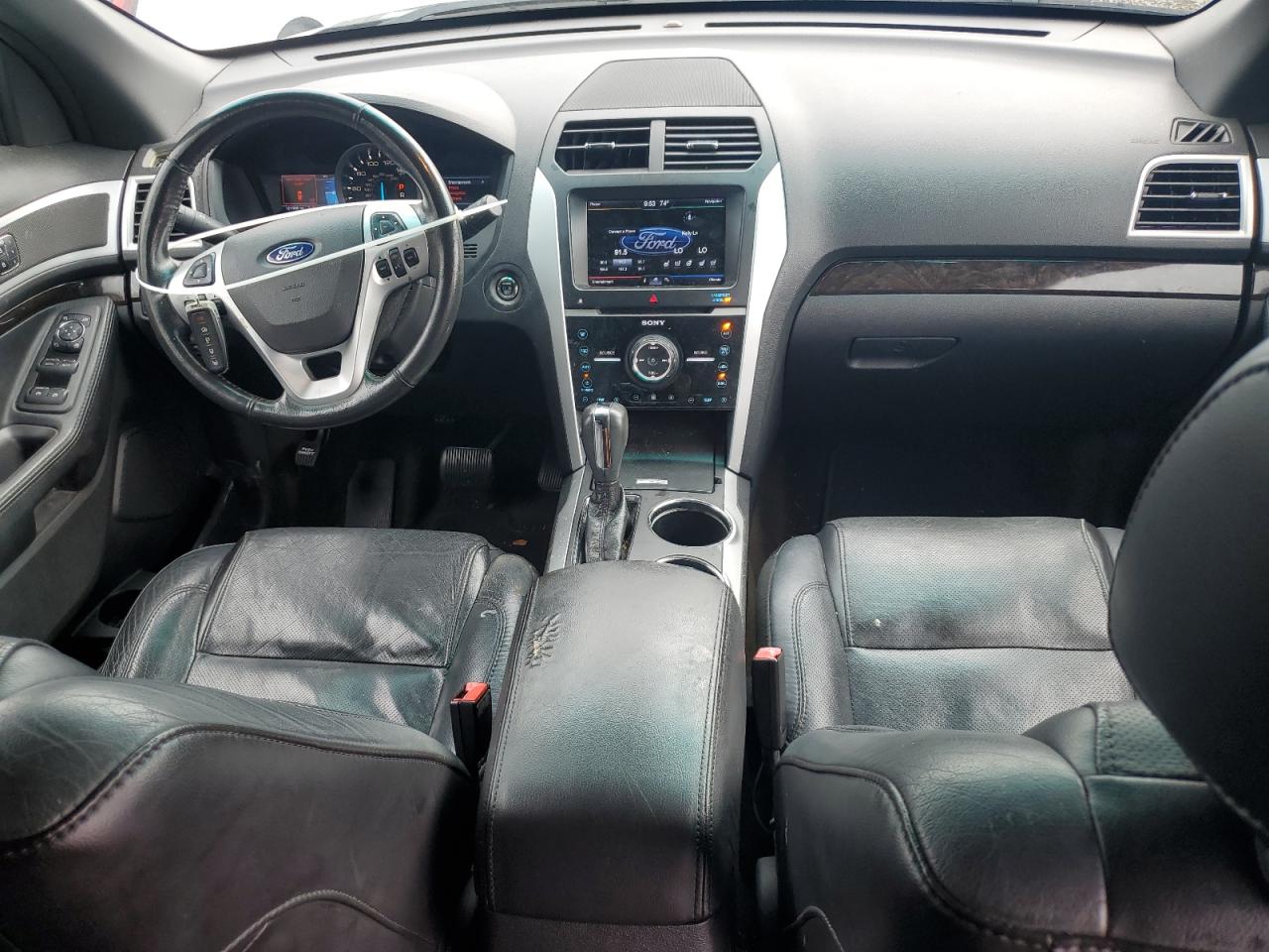 2013 Ford Explorer VIN 1FM5K7F87DGC33274 Copart auction photo, front end damage thumbnail 8