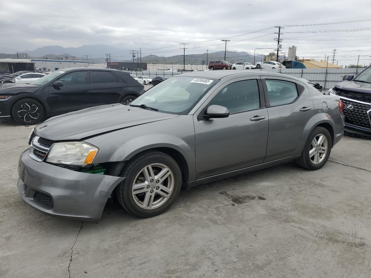 2012 Dodge Avenger VIN 1C3CDZCBXCN280413 - Copart auction photo