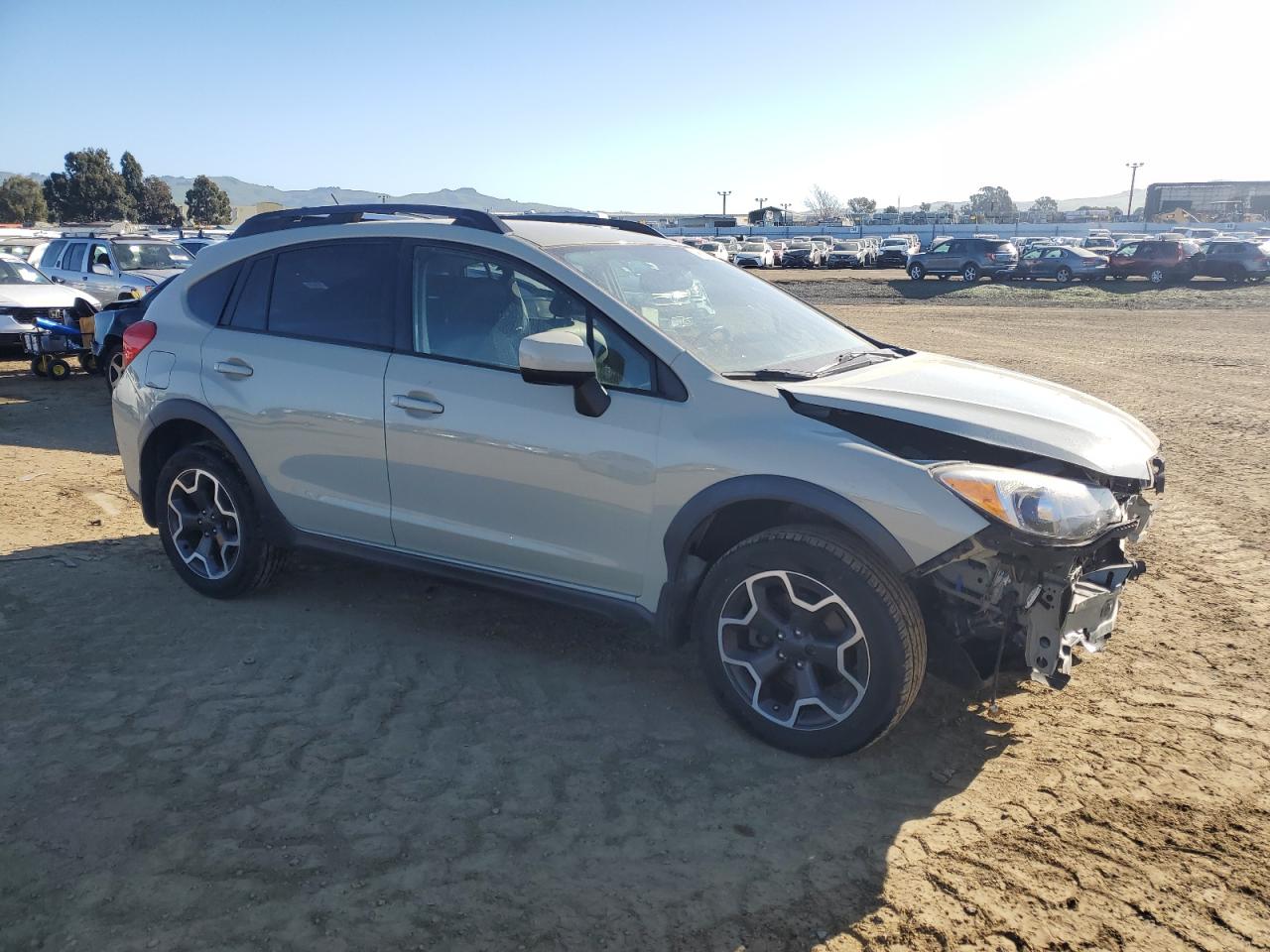 2013 Subaru XV VIN JF2GPAGC9D2849877 Copart auction photo, front end damage thumbnail 4