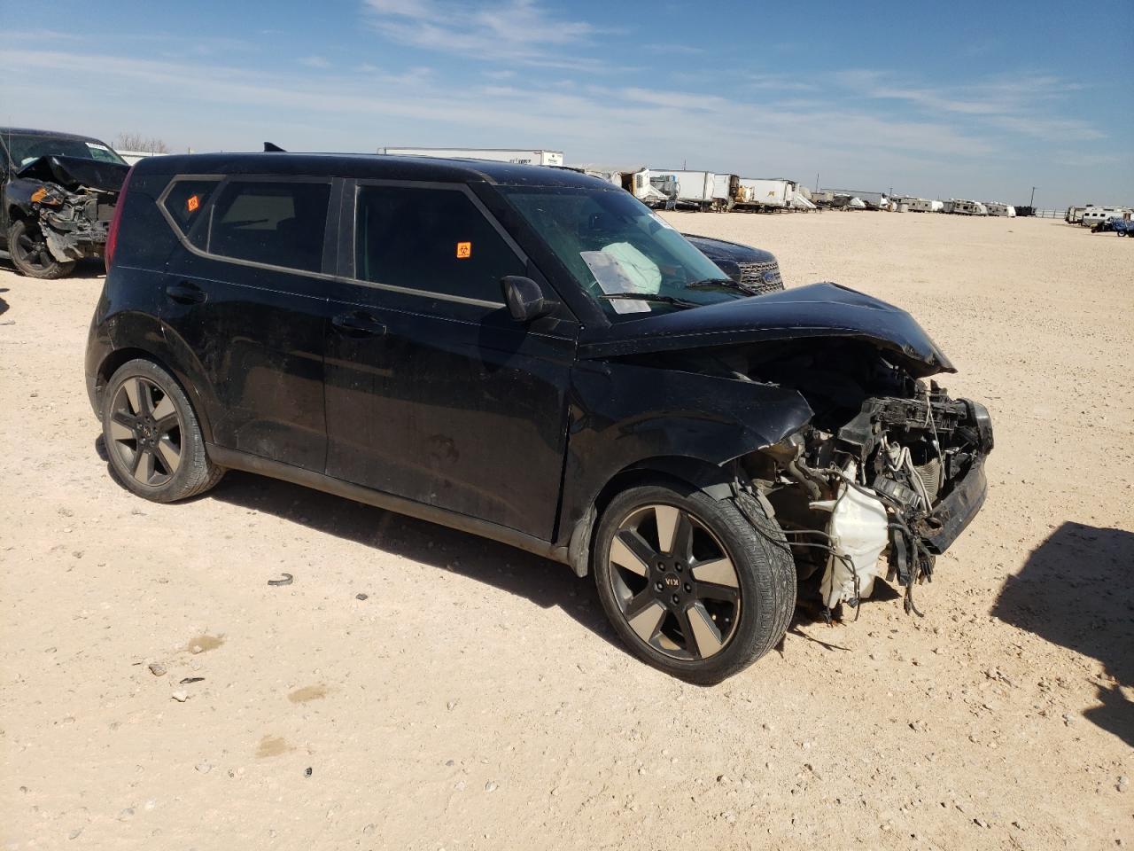 2020 KIA Soul VIN KNDJ33AU3L7013450 Copart auction photo, front end damage thumbnail 4
