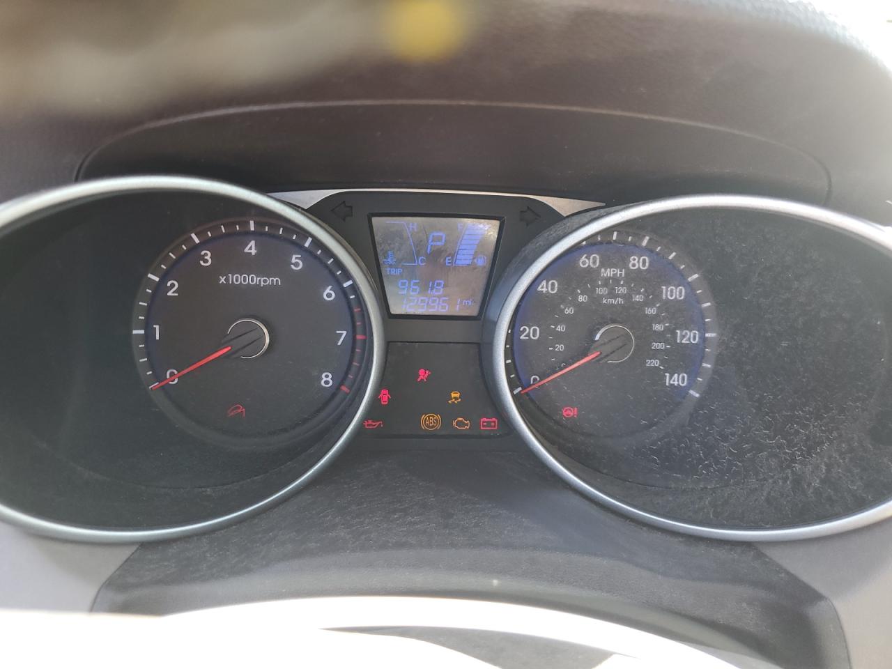 2014 Hyundai Tucson VIN KM8JU3AG4EU920277 Copart auction photo, water/flood damage thumbnail 9