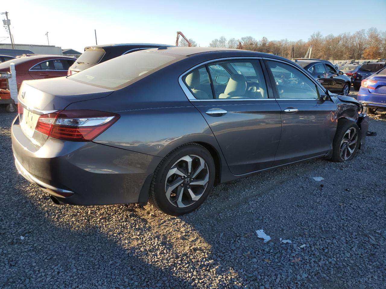 2016 Honda Accord VIN 1HGCR2F04GA024734 Copart auction photo, front end damage thumbnail 3