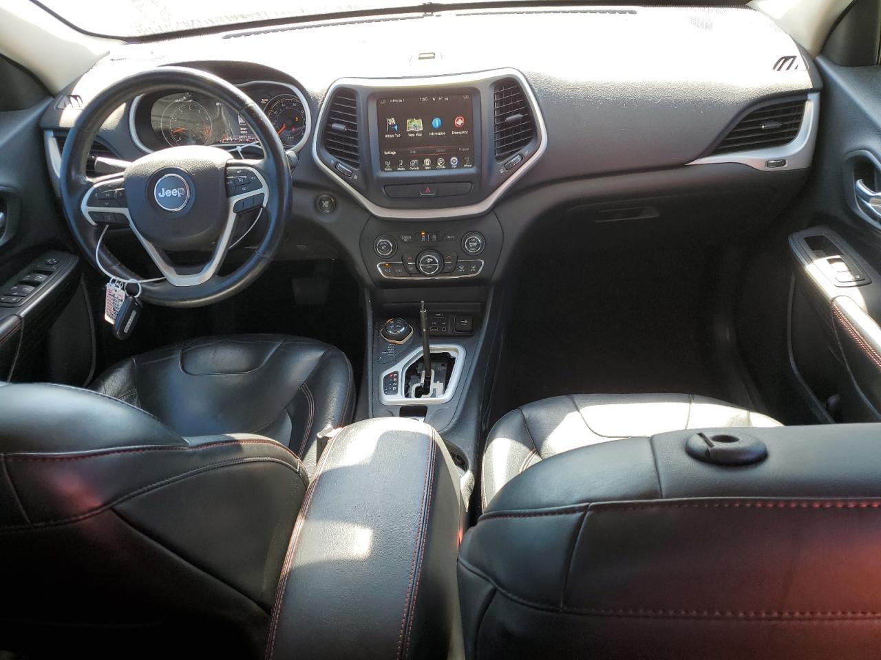 2015 Jeep Cherokee VIN 1C4PJMBS1FW710077 Copart auction photo, front end damage thumbnail 8