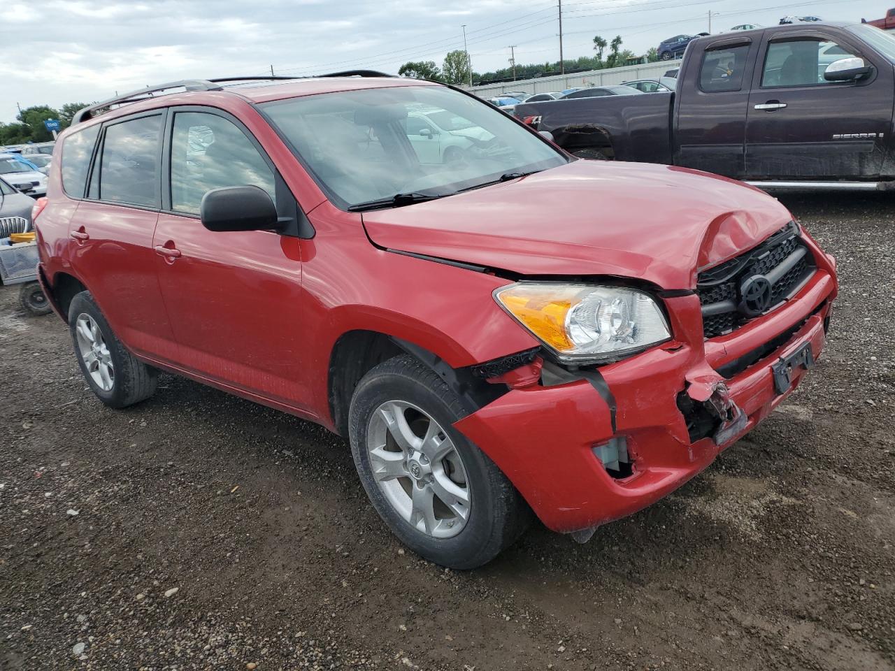 2011 Toyota RAV 4 VIN 2T3ZF4DV8BW081444 Copart auction photo, front end damage thumbnail 4