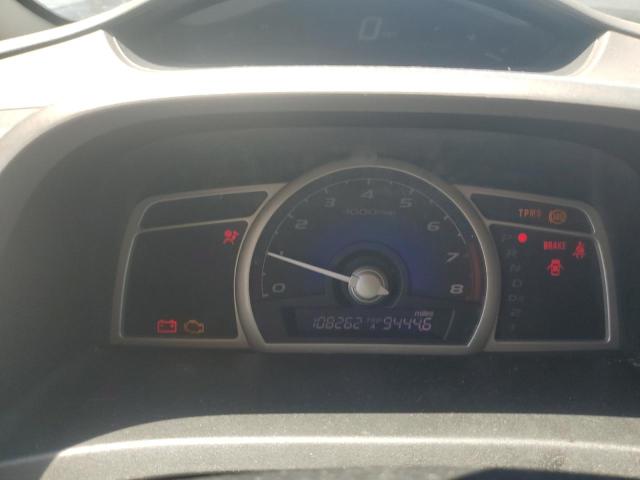2009 Honda Civic VIN 19XFA16539E033014 Copart auction photo, front end damage thumbnail 9