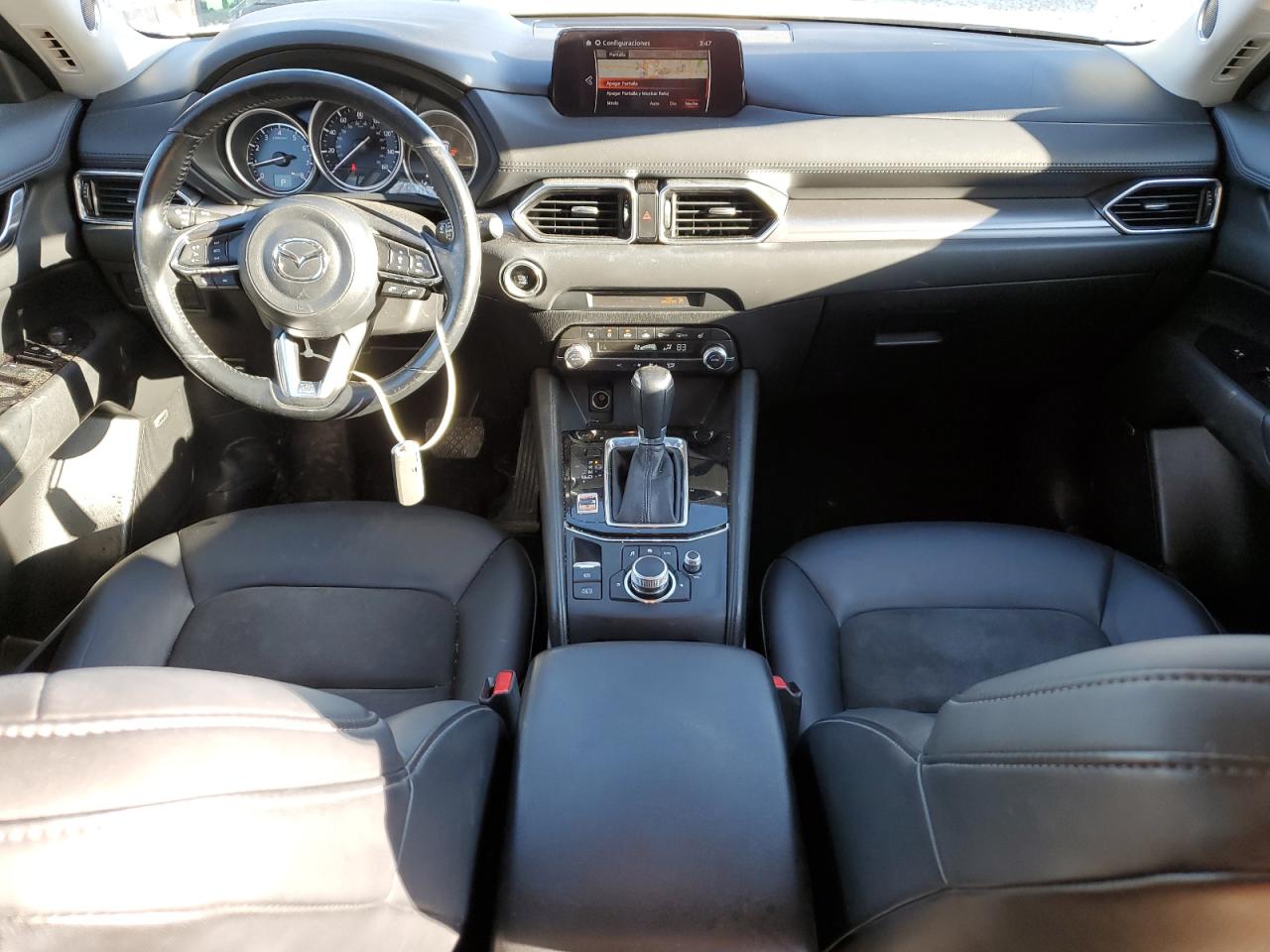 2019 Mazda CX-5 VIN JM3KFACM2K1662436 Copart auction photo, side / rear end damage thumbnail 8
