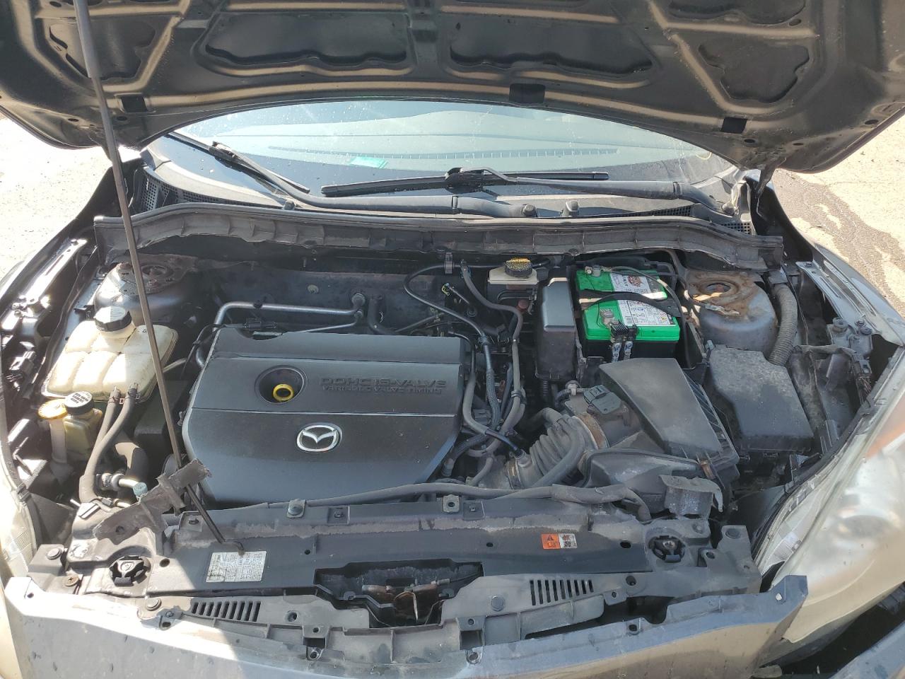 2011 Mazda 3 VIN JM1BL1VF6B1416960 Copart auction photo, front end / rear end damage thumbnail 11