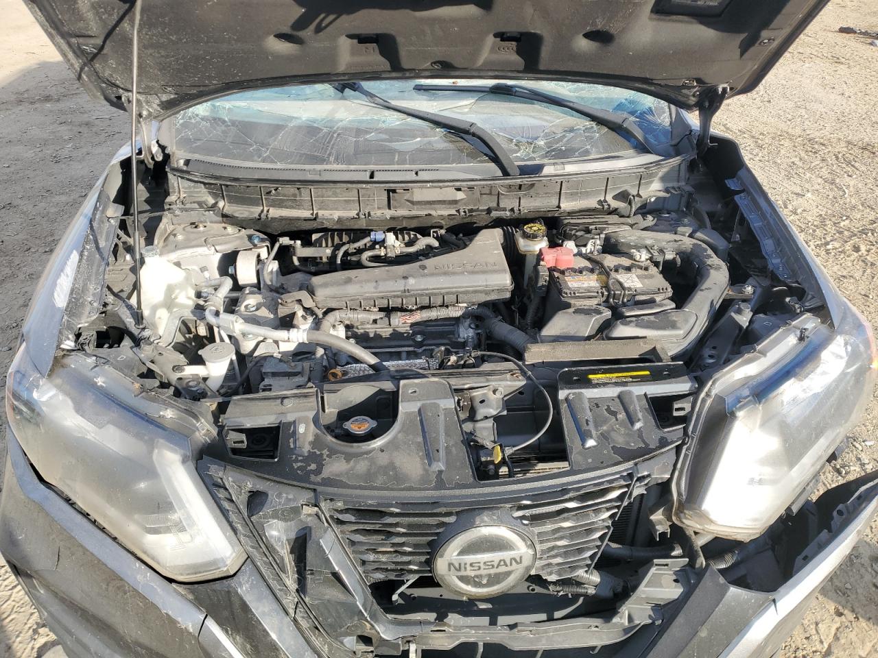 2019 Nissan Rogue VIN JN8AT2MT4KW265827 Copart auction photo, all over damage thumbnail 12