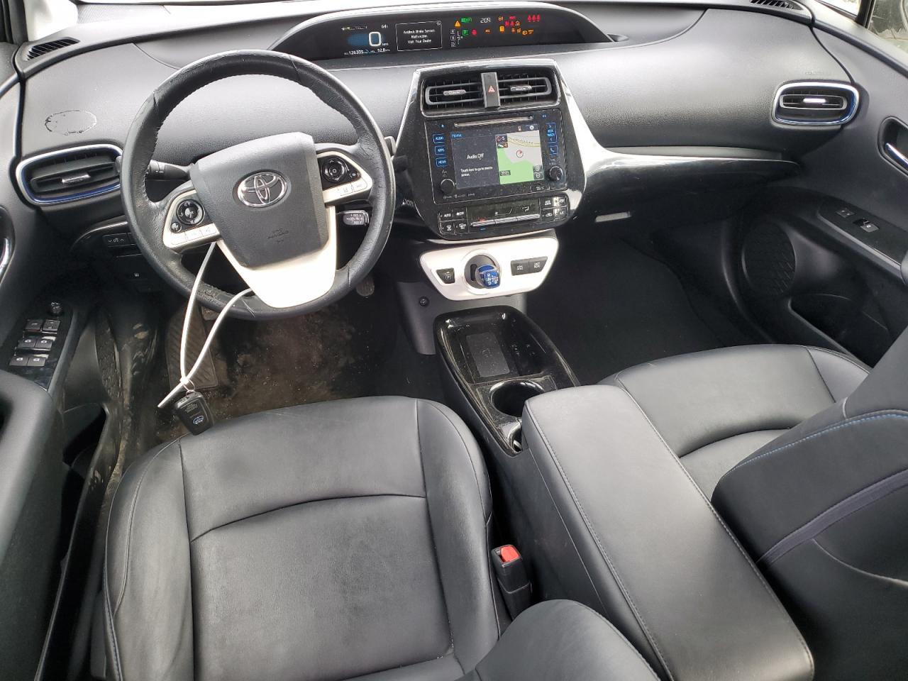 2017 Toyota Prius VIN JTDKARFU2H3052552 Copart auction photo, front end / minor dent/scratches damage thumbnail 8