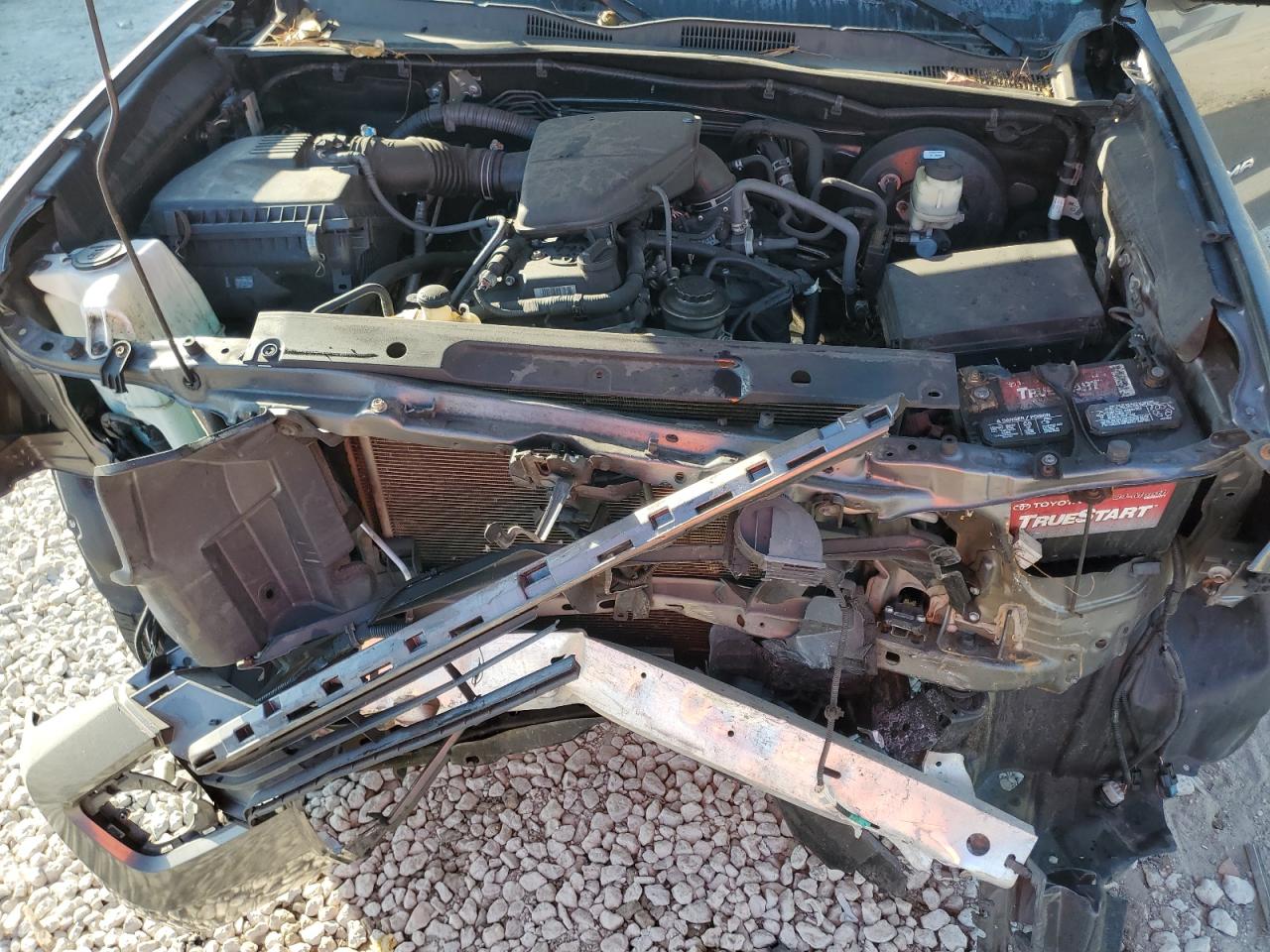 2017 Toyota Tacoma VIN 5TFRX5GN0HX091663 Copart auction photo, front end / side damage thumbnail 12