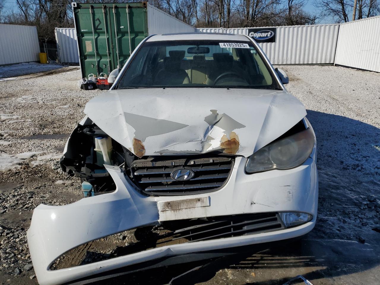 2009 Hyundai Elantra VIN KMHDU46D79U729914 Copart auction photo, front end damage thumbnail 5