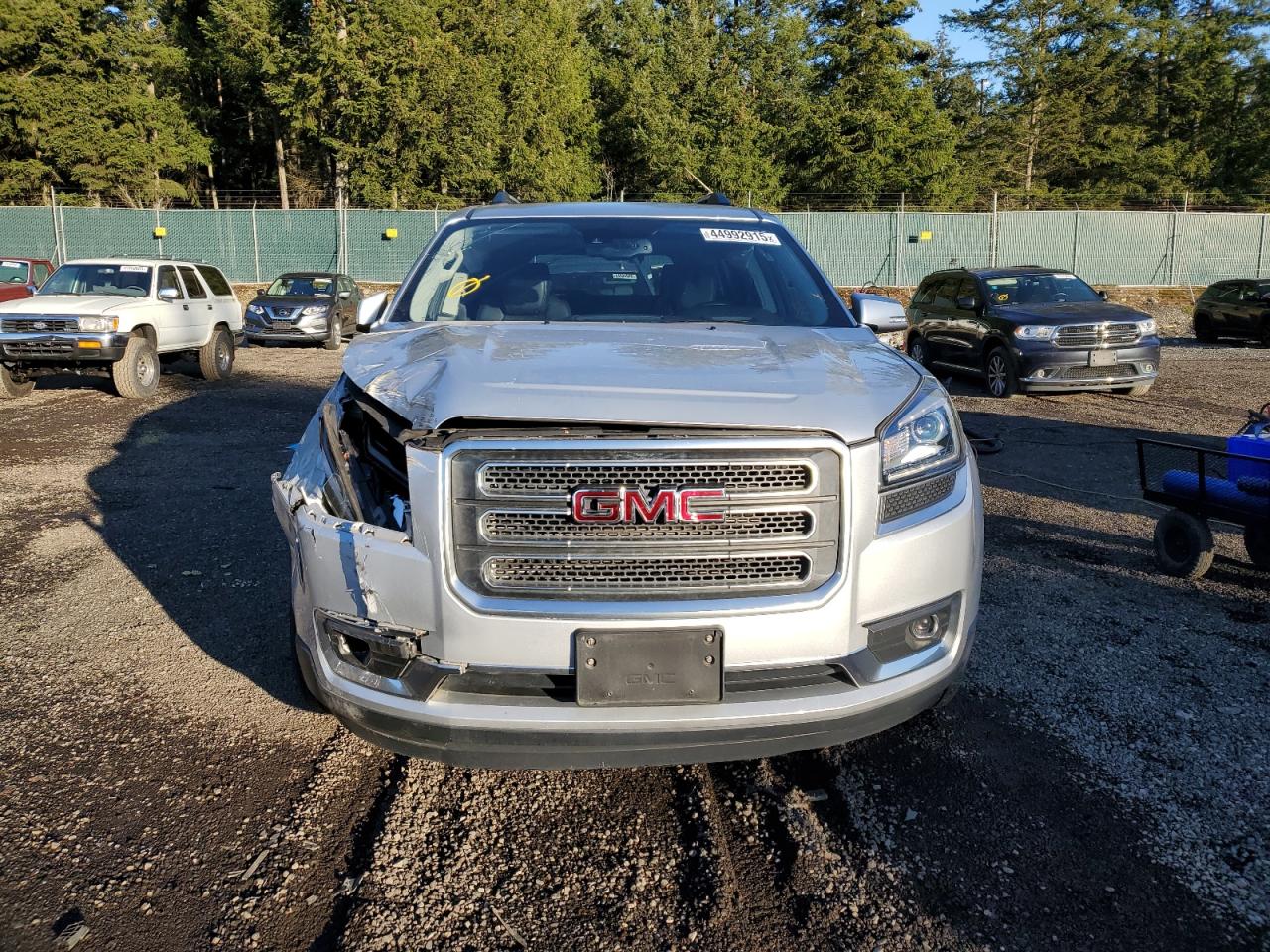 2017 GMC Acadia VIN 1GKKVSKD1HJ167645 Copart auction photo, front end damage thumbnail 5