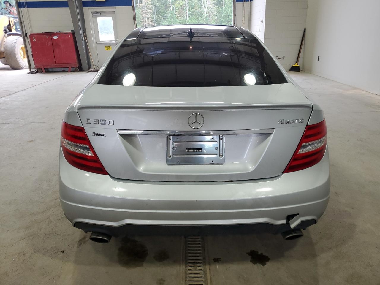 2014 Mercedes-Benz C-klasse VIN WDDGJ8JB3EG314126 Copart auction photo, front end / undercarriage damage thumbnail 6