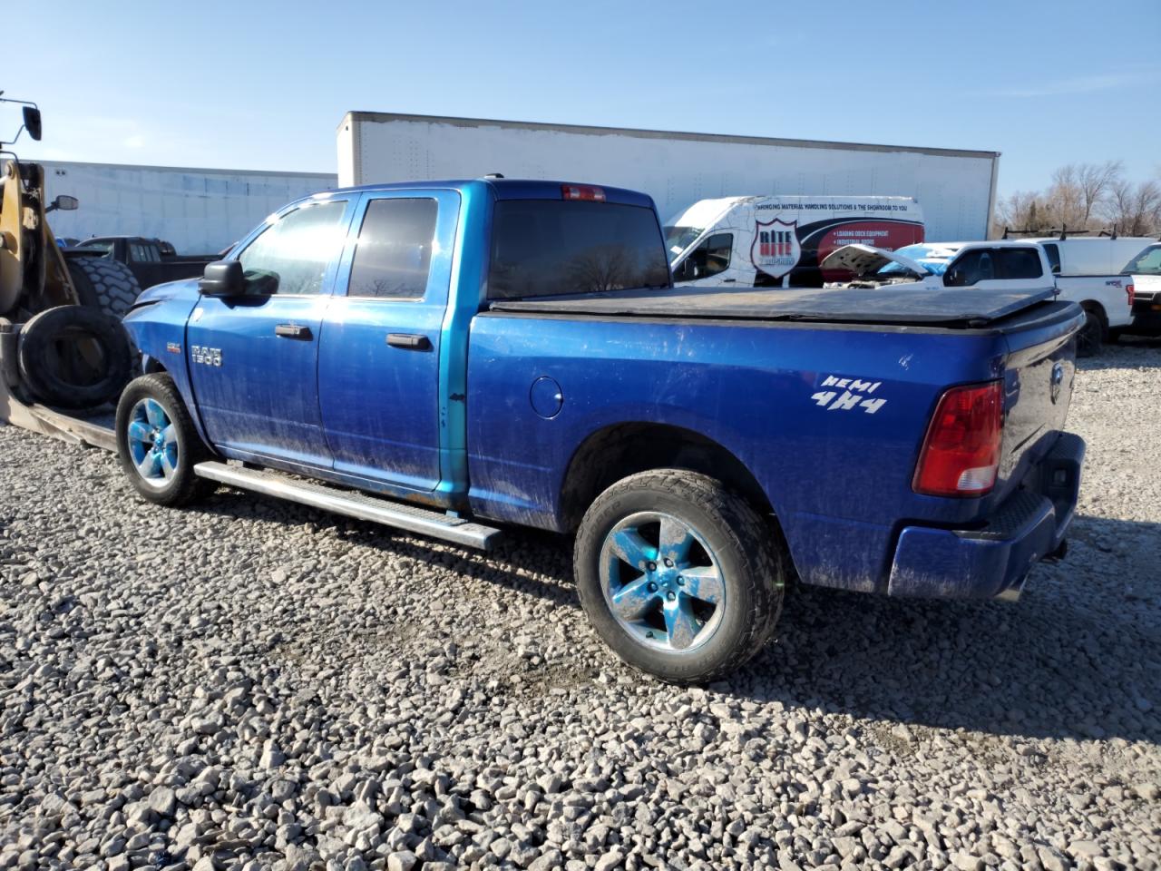 2014 RAM 1500 VIN 1C6RR7FTXES328472 Copart auction photo, front end damage thumbnail 2