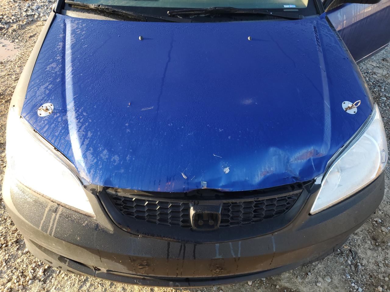 2005 Honda Civic VIN 1HGEM21125L050600 Copart auction photo, front end / side damage thumbnail 12