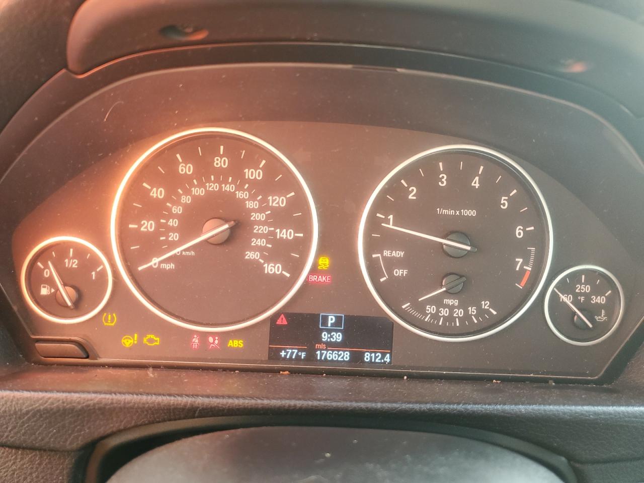 2013 BMW 3er VIN WBA3B3C53DF541317 Copart auction photo, all over damage thumbnail 9