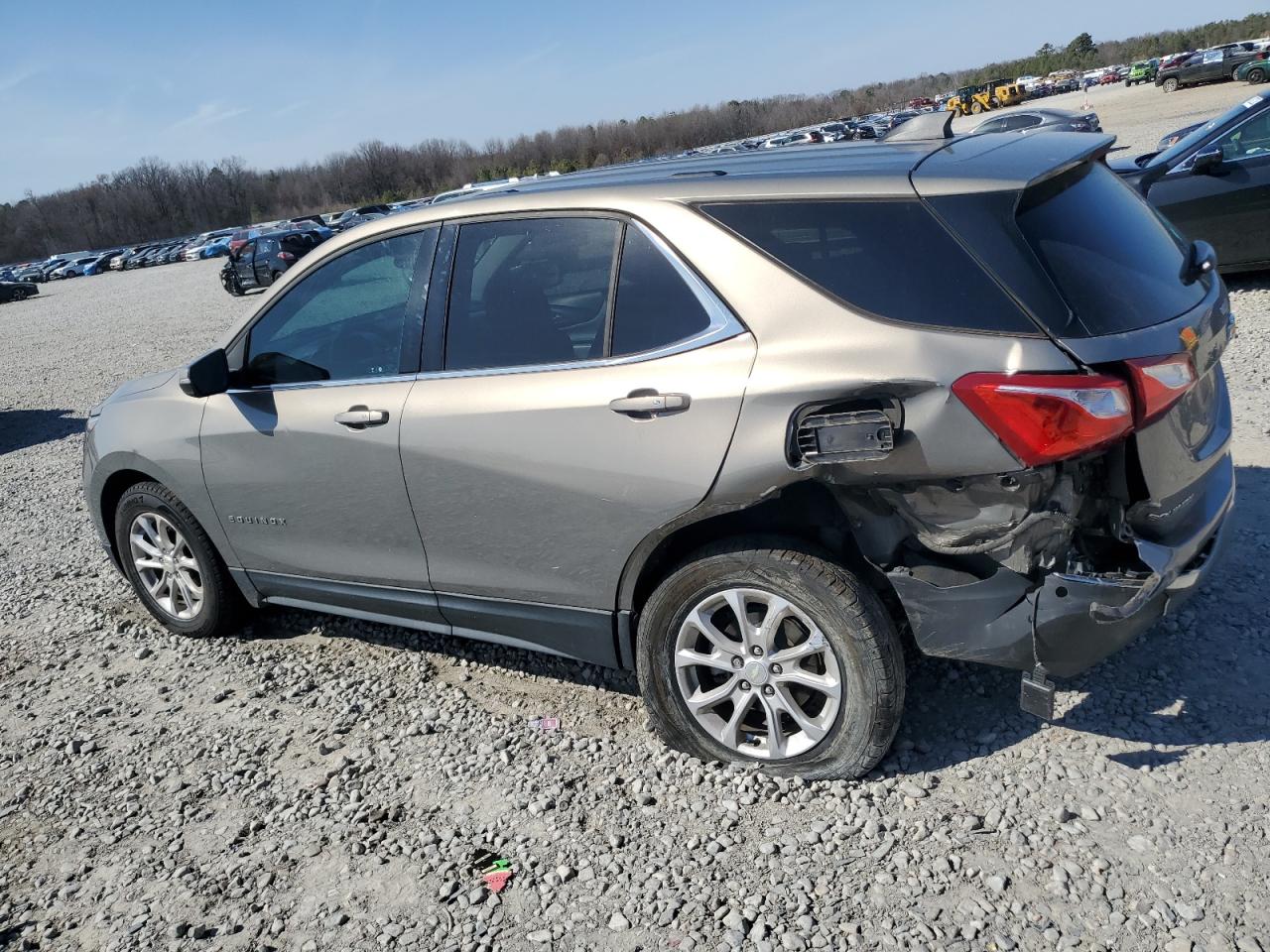 2019 Chevrolet Equinox VIN 3GNAXKEVXKS542239 Copart auction photo, rear end damage thumbnail 2