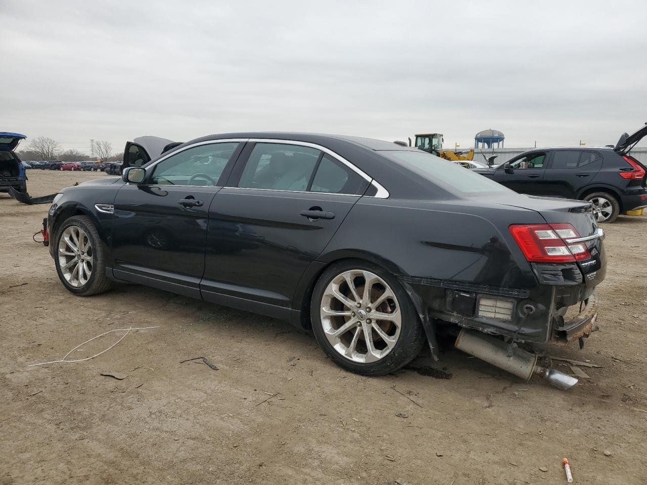 2013 Ford Taurus VIN 1FAHP2F84DG214550 Copart auction photo, rear end / side damage thumbnail 2
