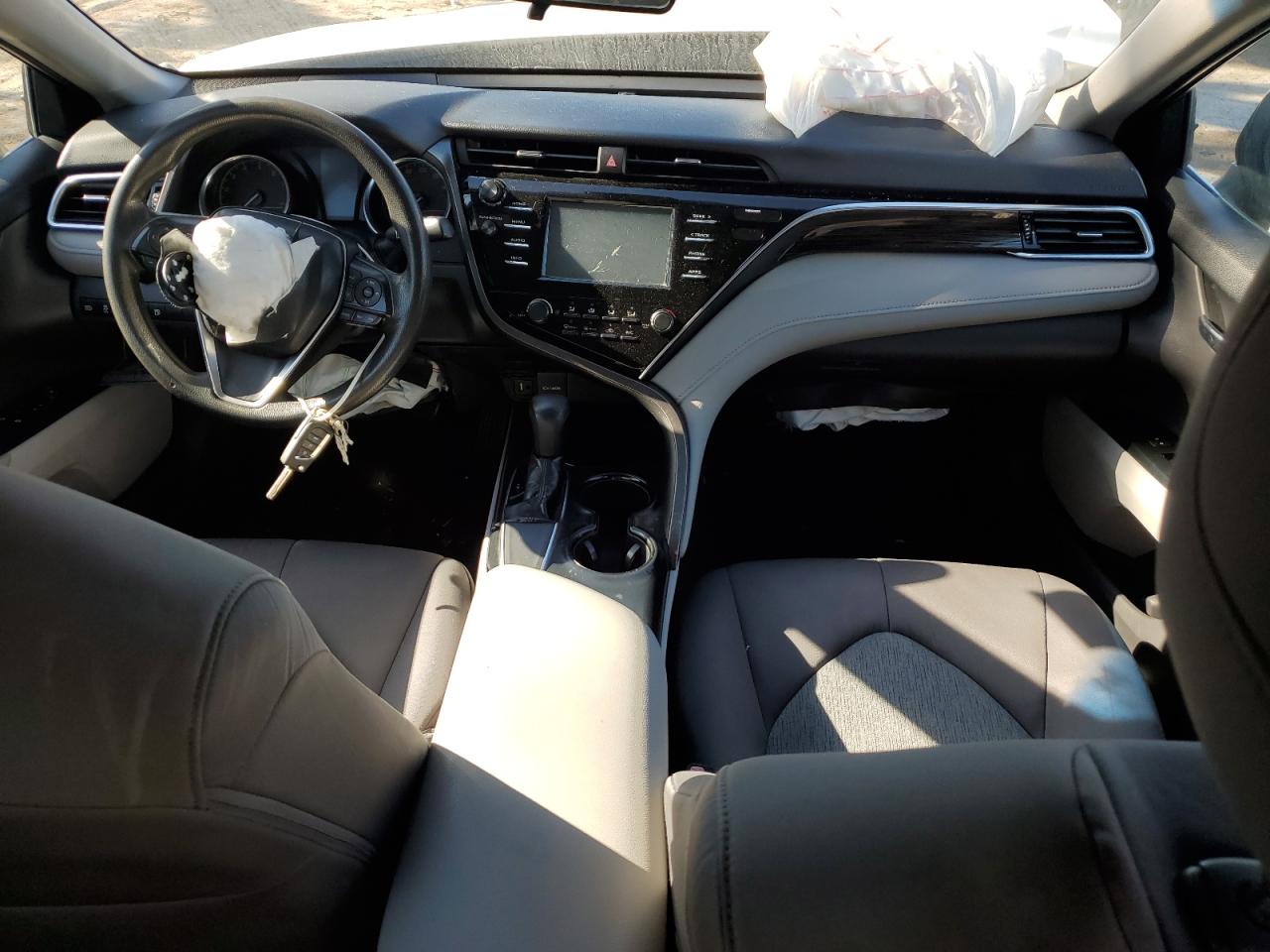 2018 Toyota Camry VIN 4T1B11HK1JU018255 Copart auction photo, front end damage thumbnail 8