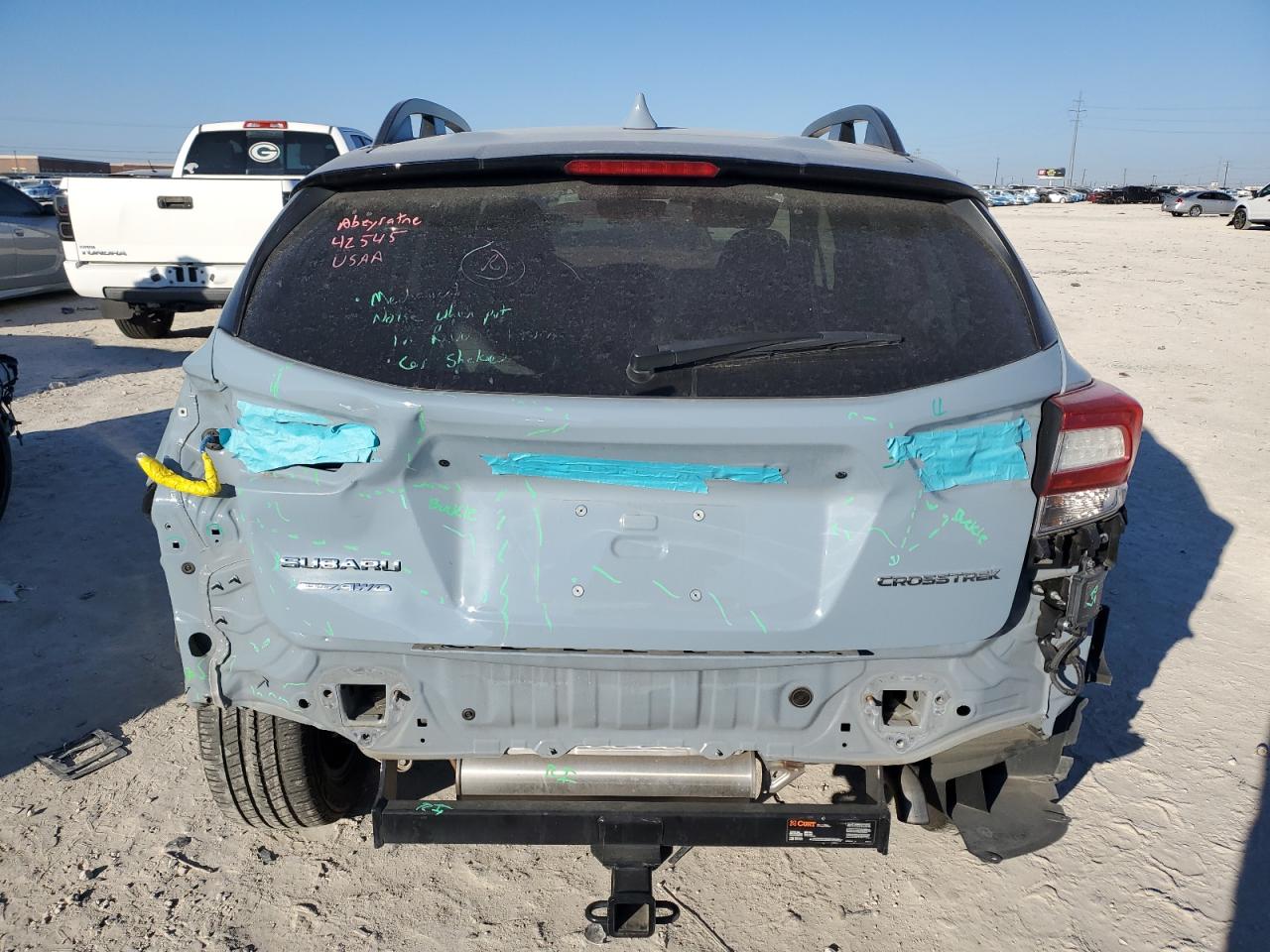 2019 Subaru XV VIN JF2GTAMC1KH226876 Copart auction photo, rear end / minor dent/scratches damage thumbnail 6