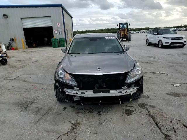 2013 Hyundai Equus VIN KMHGH4JHXDU060140 Copart auction photo, front end / minor dent/scratches damage thumbnail 13