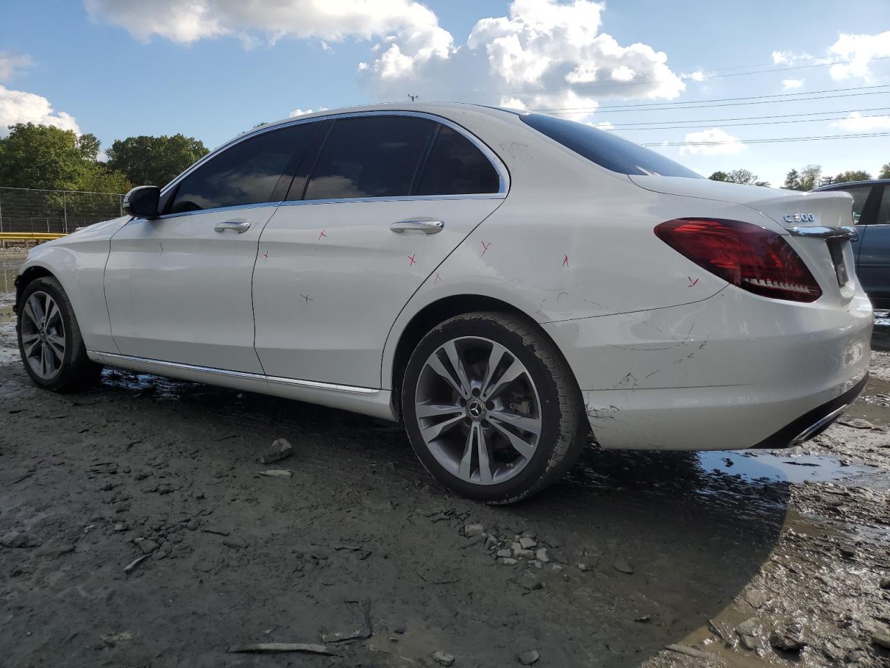 2021 Mercedes-Benz C-klasse VIN W1KWF8EB1MR653137 Copart auction photo, front end damage thumbnail 2