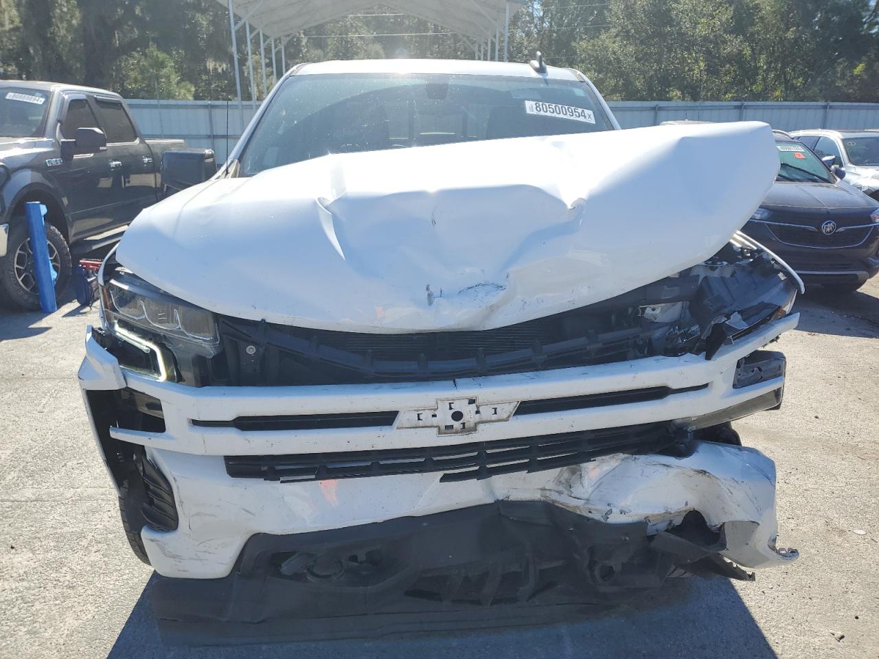 2021 Chevrolet Silverado VIN 3GCPYEEKXMG370436 Copart auction photo, front end damage thumbnail 5