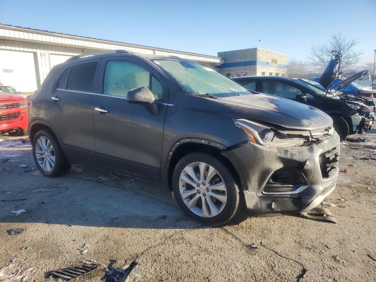 2017 Chevrolet Trax VIN 3GNCJMSB3HL278655 Copart auction photo, front end damage thumbnail 4