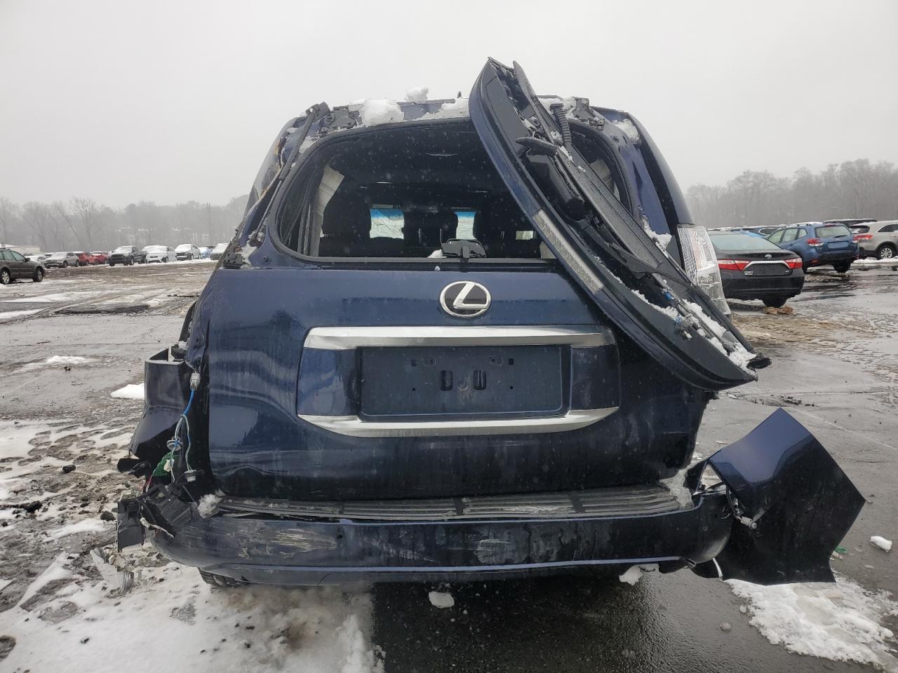 2021 Lexus GX VIN JTJAM7BX5M5296036 Copart auction photo, all over damage thumbnail 6