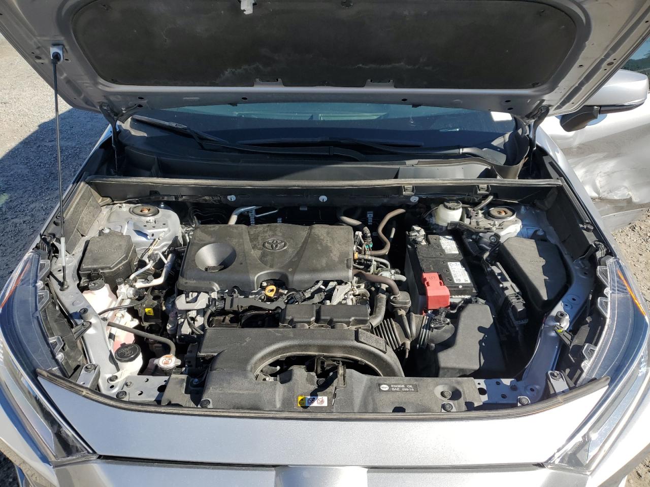 2021 Toyota RAV 4 VIN 2T3W1RFV5MC125822 Copart auction photo, side damage thumbnail 12