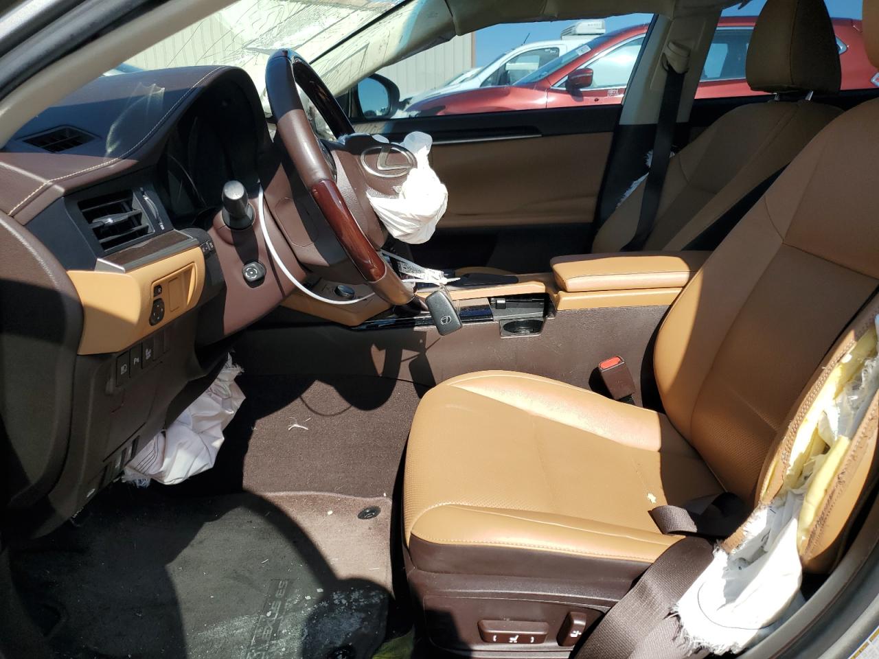 2017 Lexus ES VIN 58ABK1GG8HU037415 Copart auction photo, front end damage thumbnail 7
