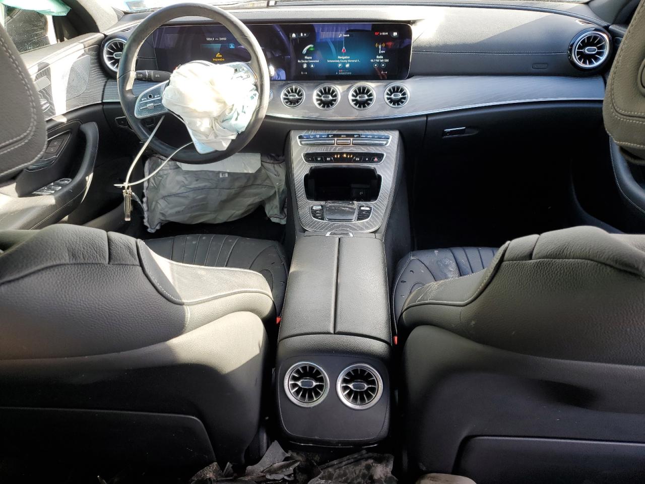 2021 Mercedes-Benz CLC-klasse VIN W1K2J5KB8MA086133 Copart auction photo, front end / all over damage thumbnail 8