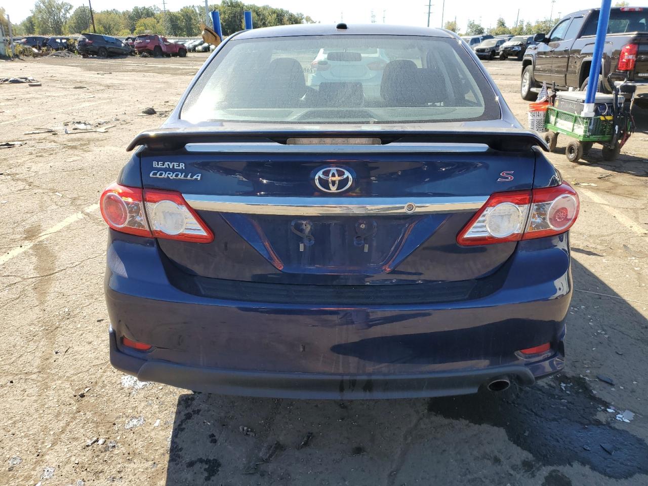 2011 Toyota Corolla VIN 2T1BU4EE4BC650046 Copart auction photo, side damage thumbnail 6