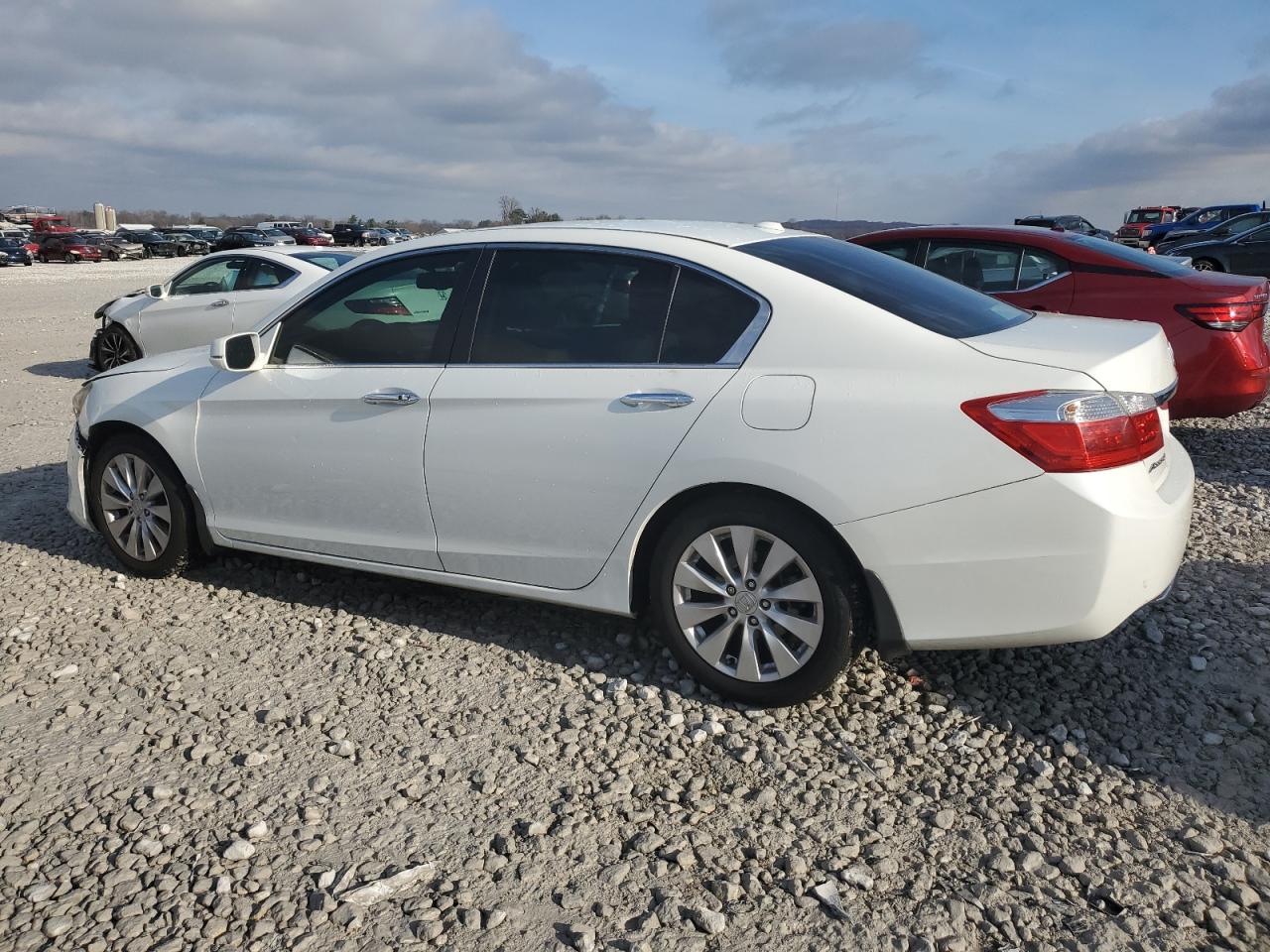 2014 Honda Accord VIN 1HGCR2F87EA274729 Copart auction photo, front end damage thumbnail 2