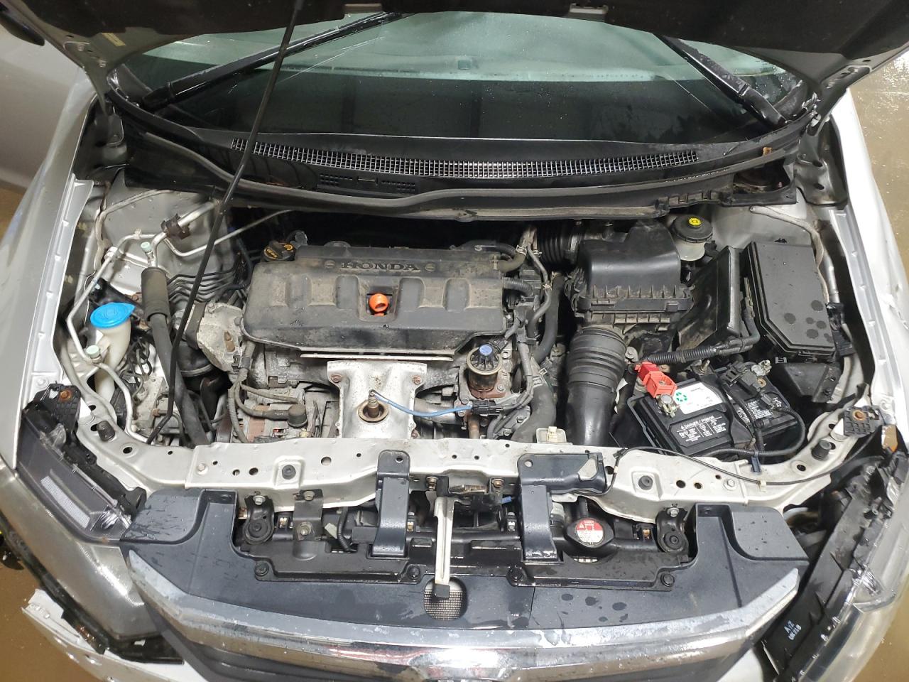 2012 Honda Civic VIN 19XFB2F55CE095668 Copart auction photo, front end / rear end damage thumbnail 11